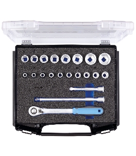 JUEGO DE LLAVES DE VASO 1/2"", EN I-BOXX 72 2836084 GEDORE